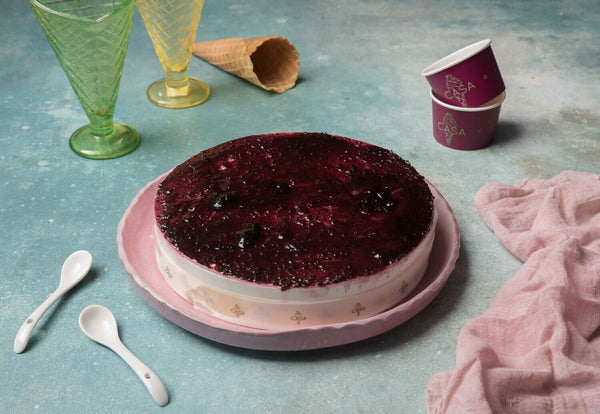 Gelato Cake Blueberry Yogurt زبادي  توت