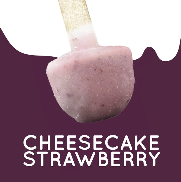 Casa's DRUMSTICKS Cheesecake Strawberry 5 Pcs  ٥ قطع تشيز كيك فراولة