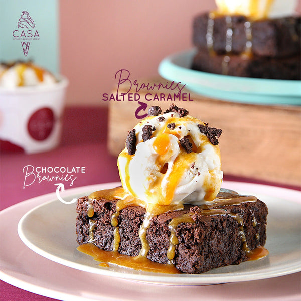 Brownies W. Gelato