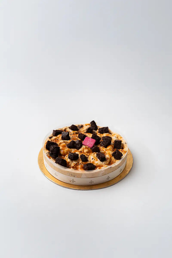 Salted Caramel Brownies Gelato Cake 22cm