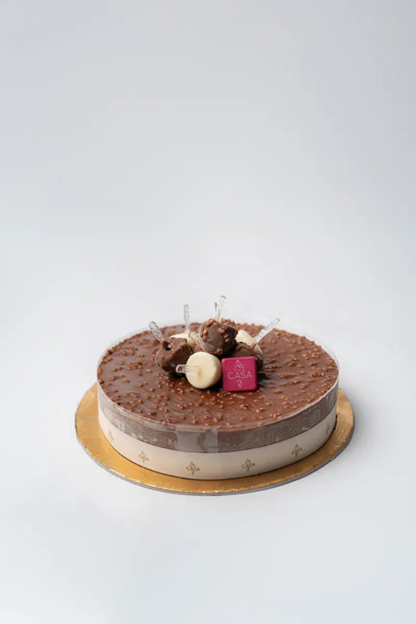 Hazelnut Chocolate Crunch Gelato Cake 22cm
