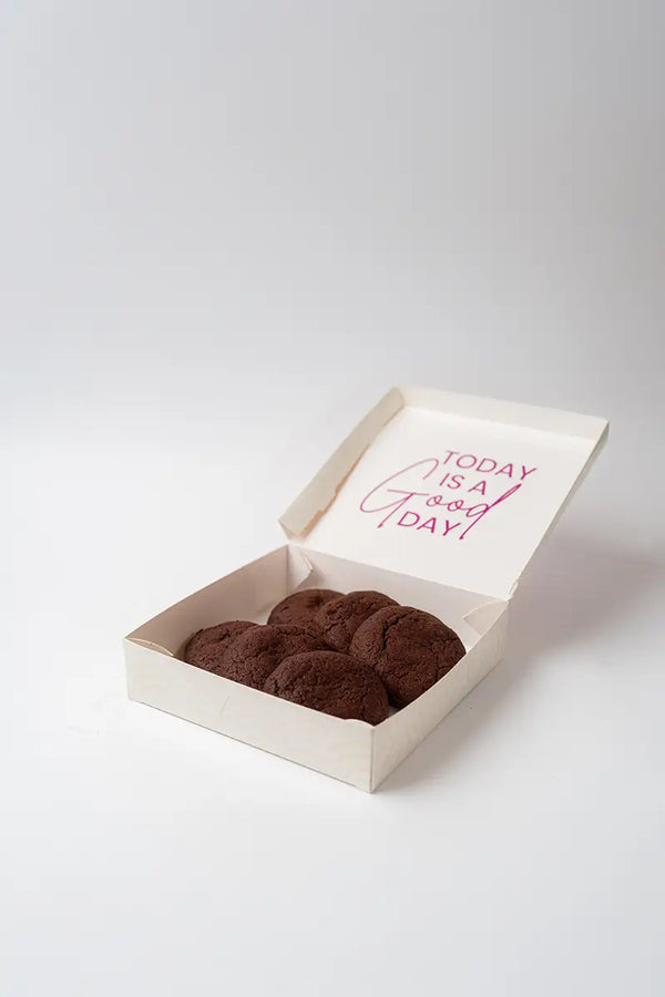 Double Chocolate Cookies "Box Of 6"