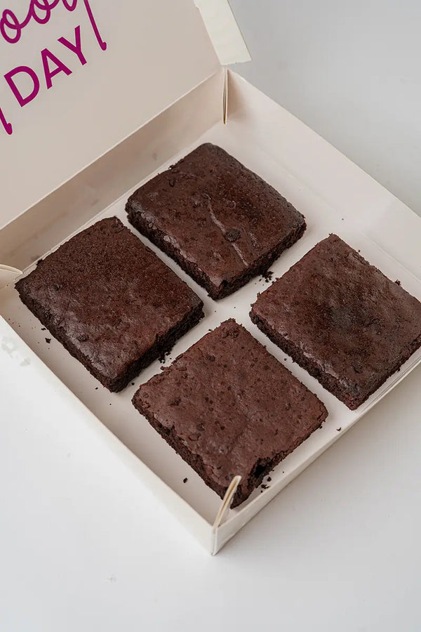 Brownies Chocolate Fudge Box Of 4